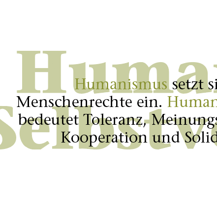 huma kind - humanistsisches selbstverständnis | gestaltung gesine grotrian.